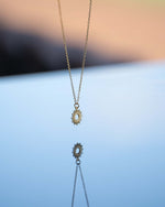 Halskette Frauen Choker mit Sonnen Anhänger