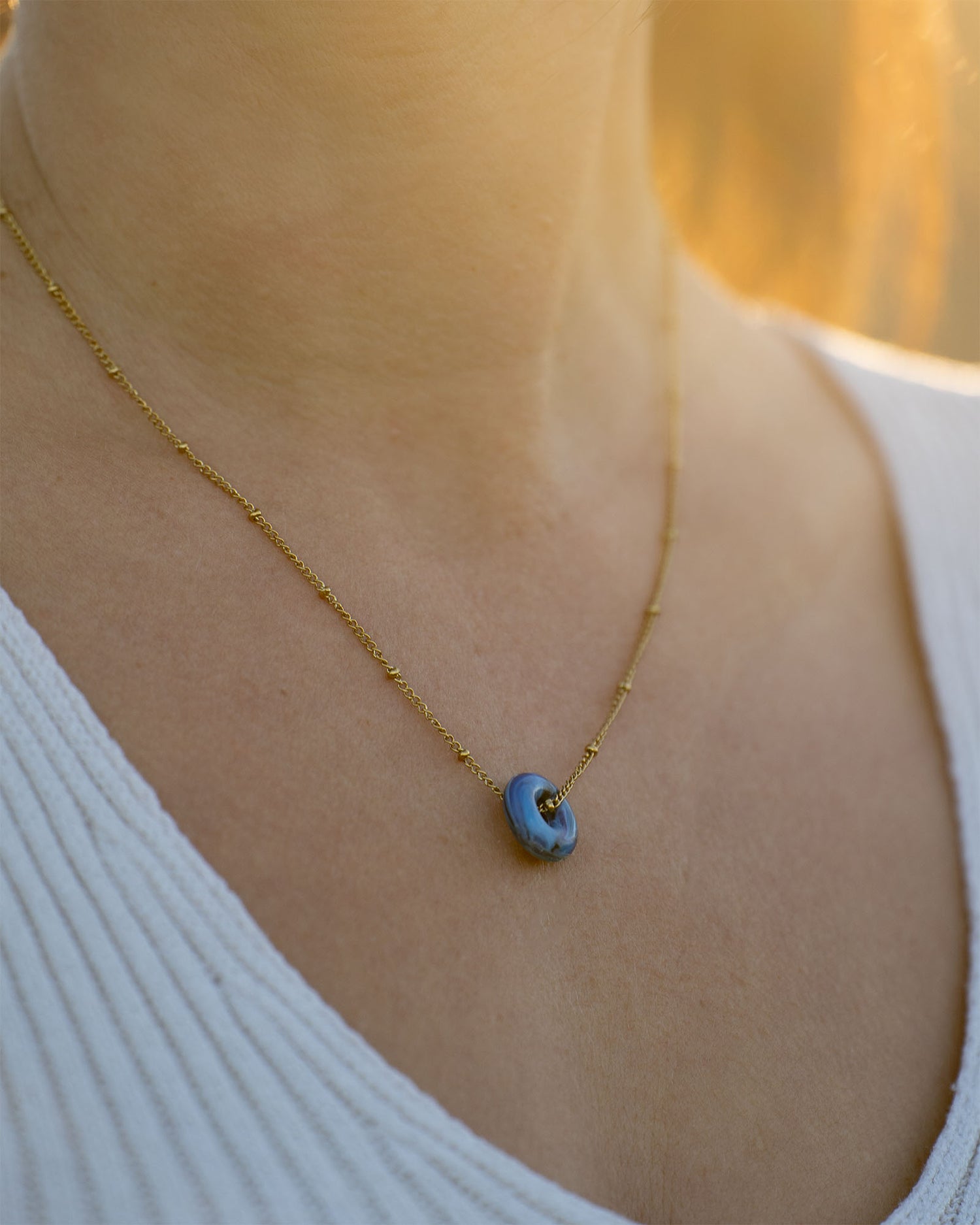 KOHO Halskette Mali Charm Gold