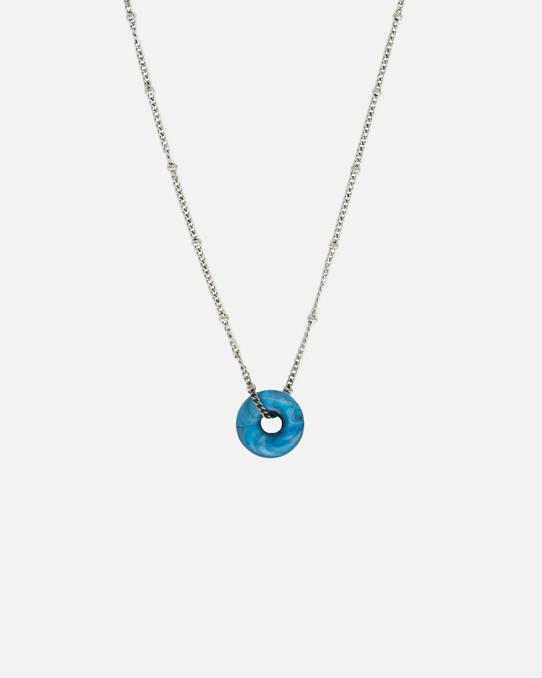 KOHO Halskette Mali Charm Silber