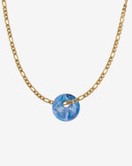 KOHO Halskette Figaro Look Kaori Charm Anhänger aus Meeresplastik
