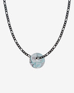 KOHO Halskette Figaro Look Kaori Charm Anhänger aus Meeresplastik