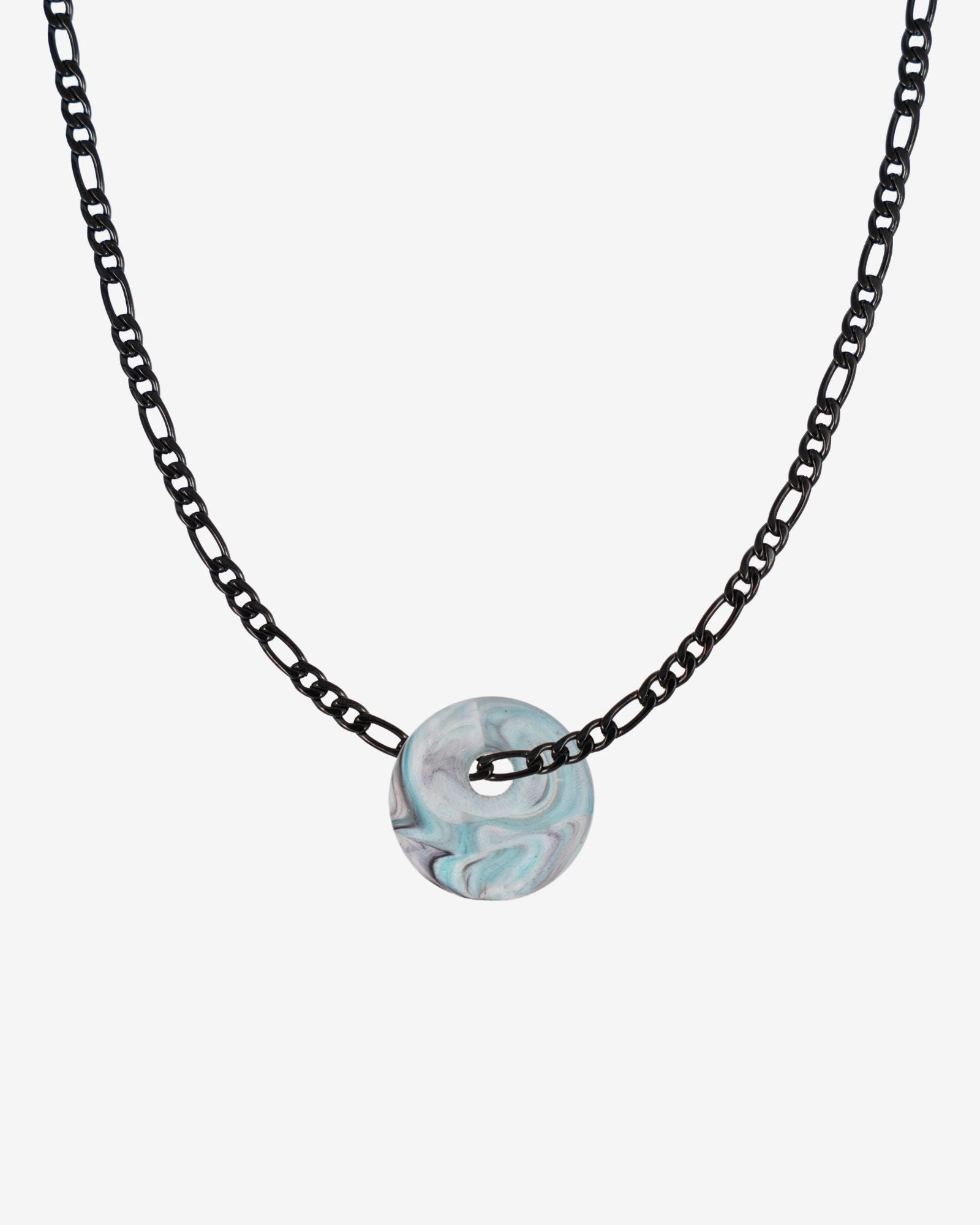 KOHO Halskette Figaro Look Kaori Charm Anhänger aus Meeresplastik
