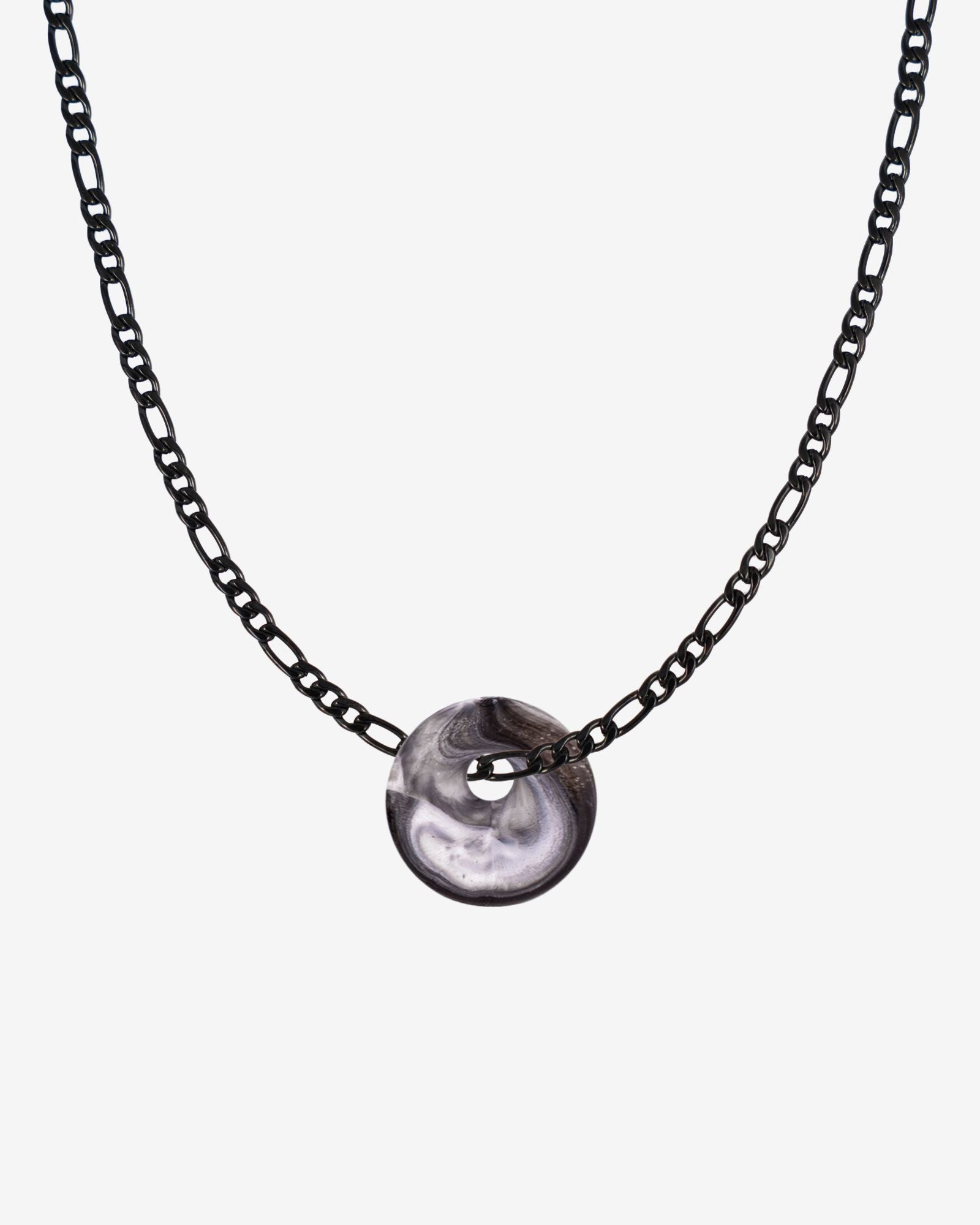 KOHO Halskette Figaro Look Kaori Charm Anhänger aus Meeresplastik