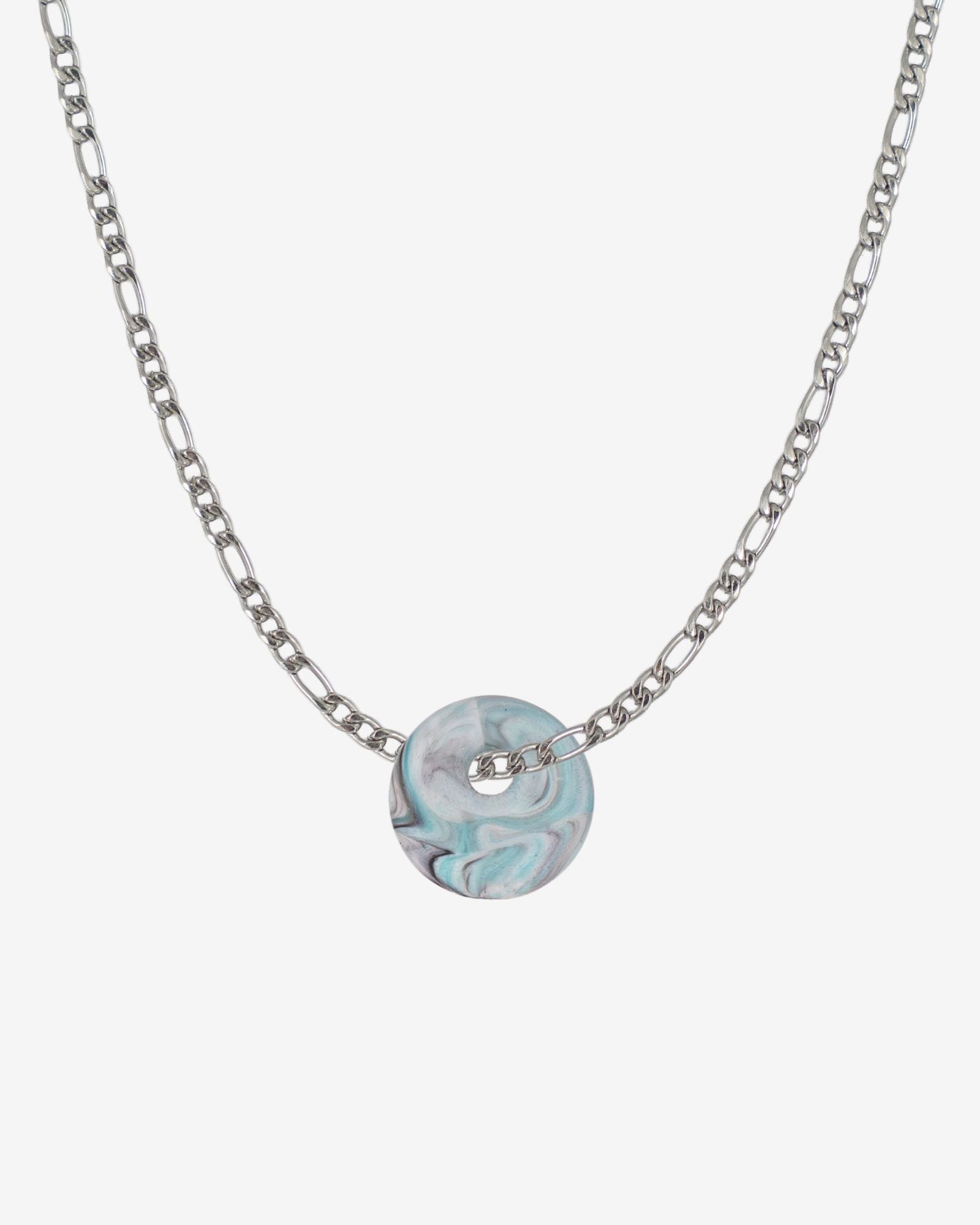 KOHO Halskette Figaro Look Kaori Charm Anhänger aus Meeresplastik