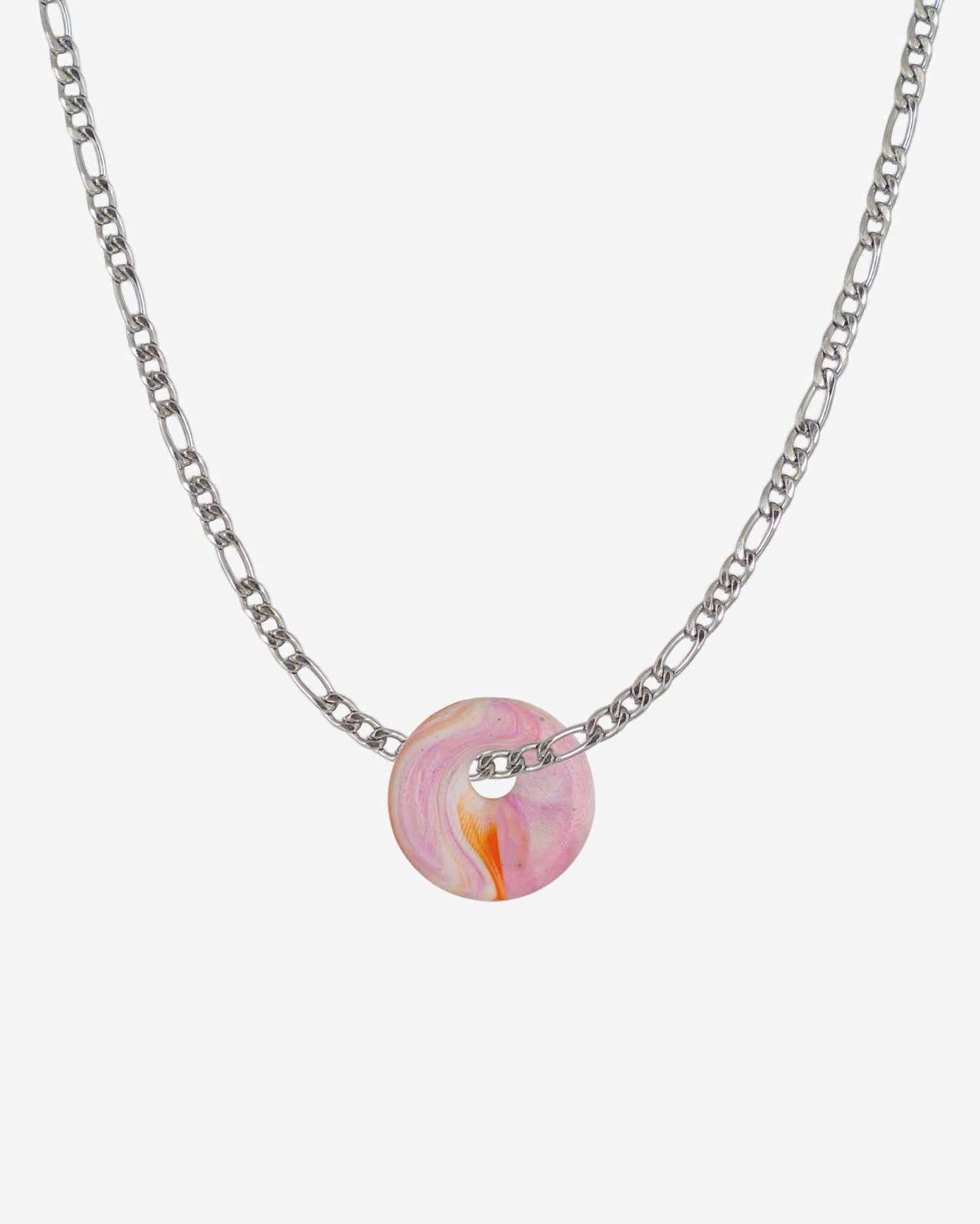 KOHO Halskette Figaro Look Kaori Charm Anhänger aus Meeresplastik