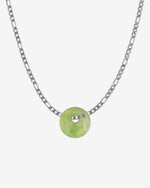 KOHO Halskette Figaro Look Kaori Charm Anhänger aus Meeresplastik