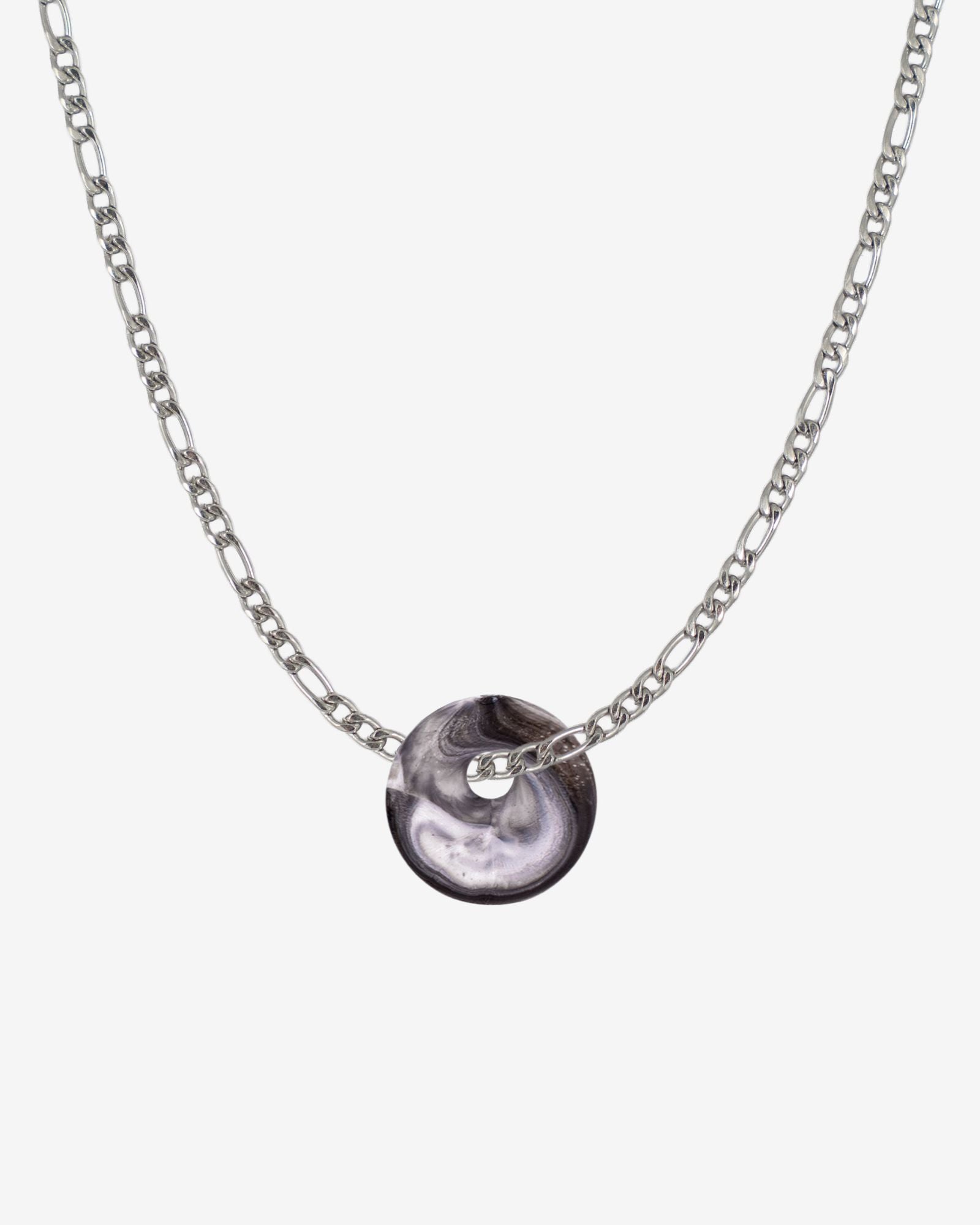 KOHO Halskette Figaro Look Kaori Charm Anhänger aus Meeresplastik