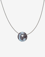 KOHO Halskette Fine Look Kaori Charm türkis Anhänger aus Meeresplastik