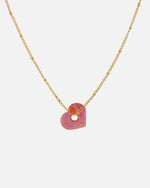 KOHO Gold Halskette Anura Sunset Blush