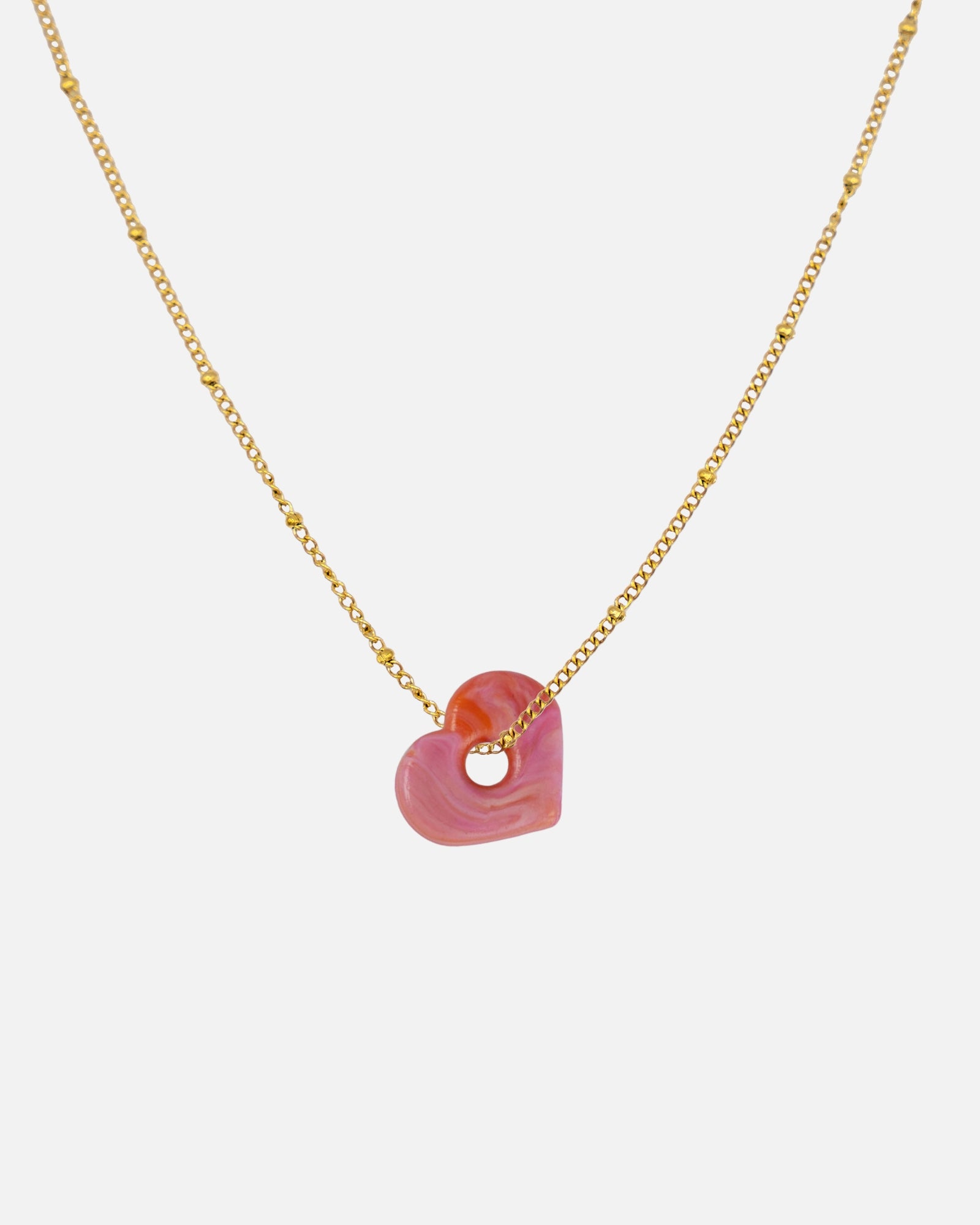 KOHO Gold Halskette Anura Sunset Blush