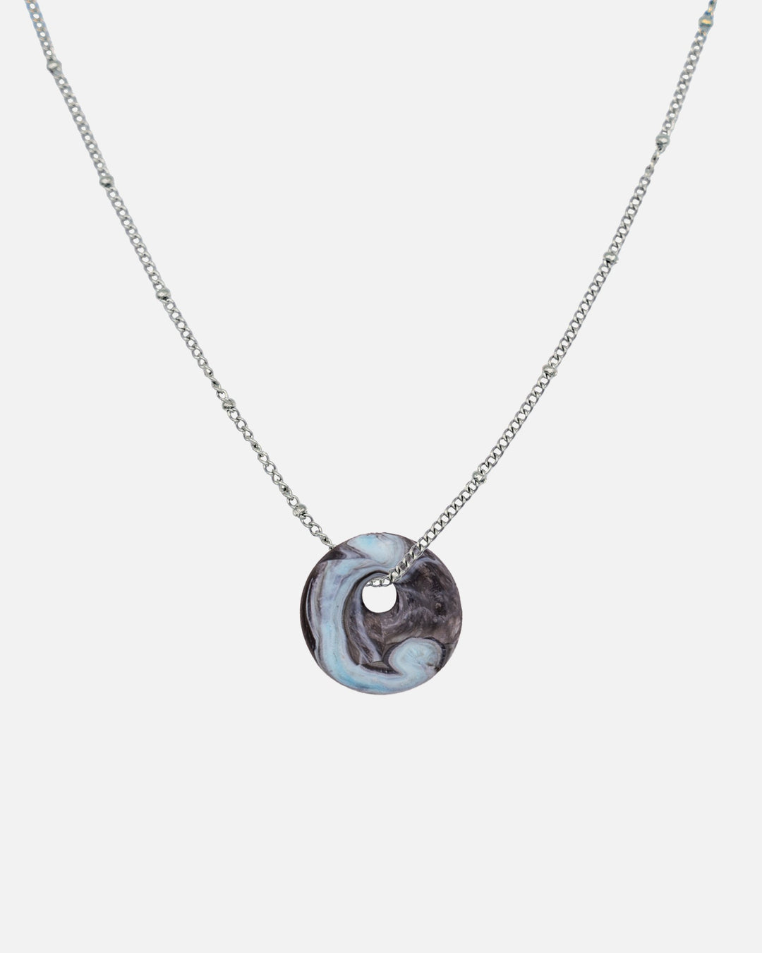Halskette Satellite Kaori – Silber