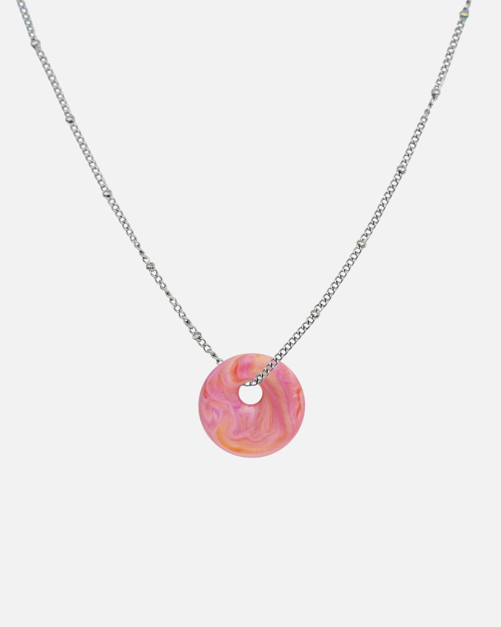 KOHO Silber Halskette Kaori Sunset Blush