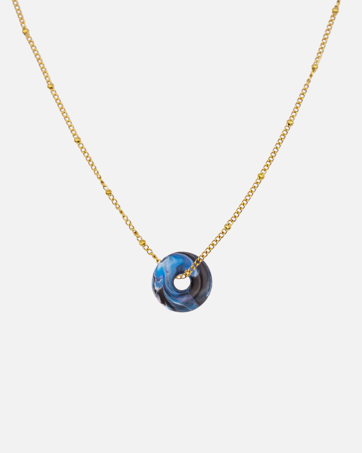 Halskette Satellite Mali – Gold