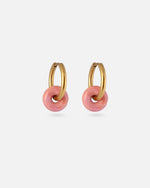 KOHO Gold Creolen Wasserfest Noa Sunset Blush