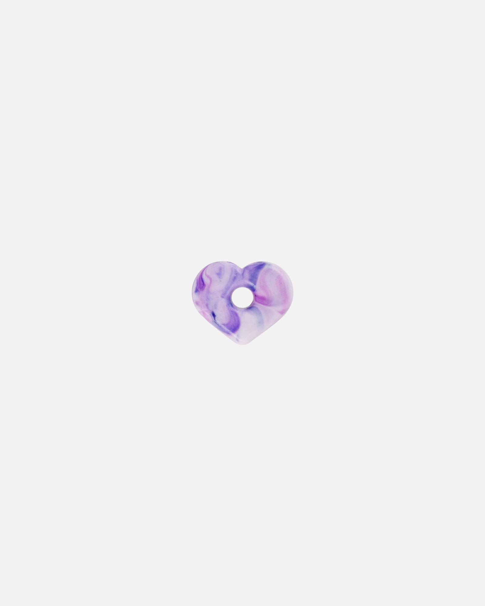 KOHO Charm Anura in Lilac Flow aus recyceltem Plastik für Creolen
