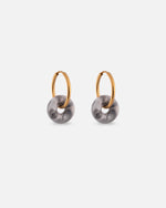 Creolen Ohrringe KOHO Schmuck mit recycelten Charms
