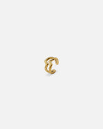 Earcuff Silber wellenform wasserfest