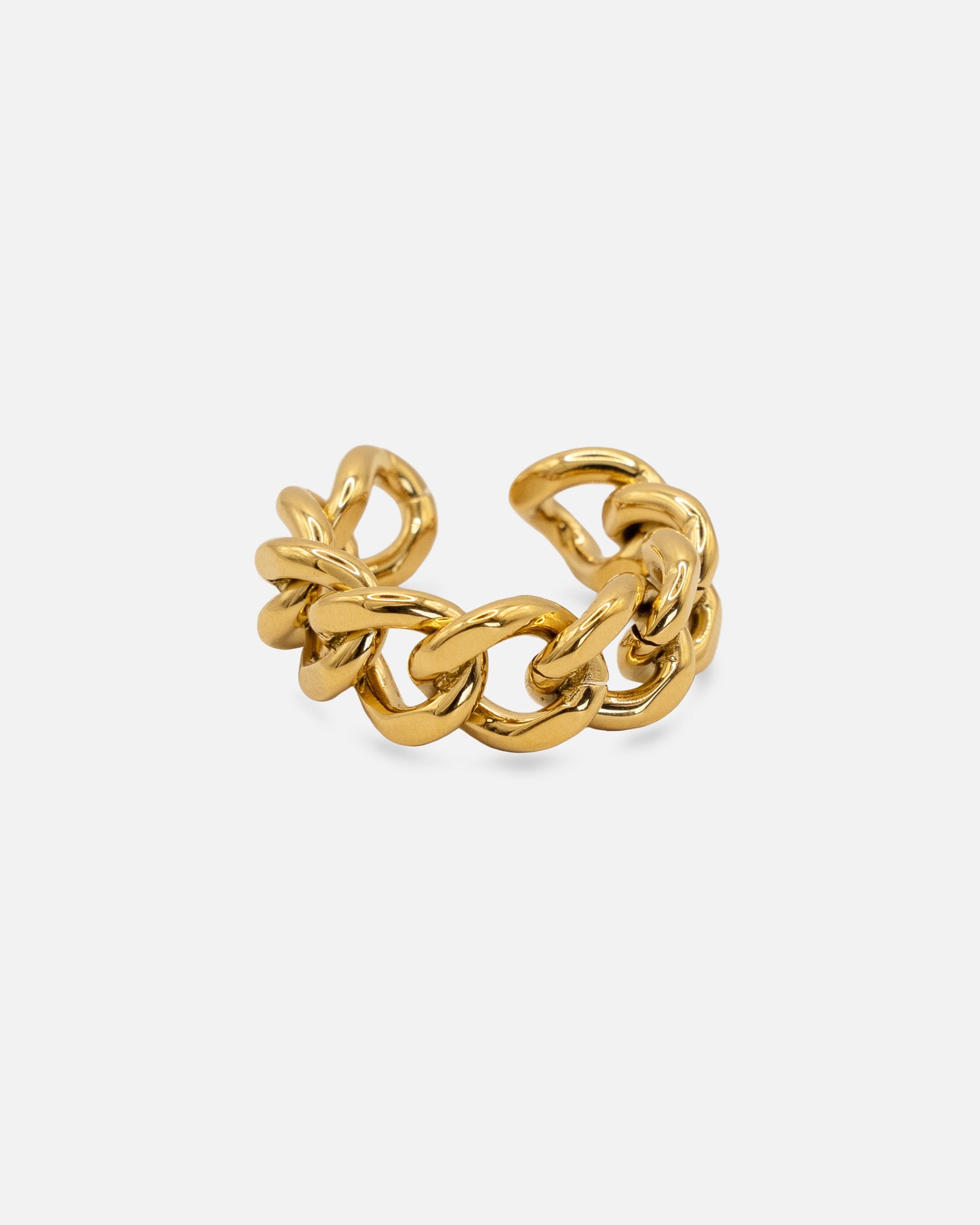 Ring im Kettenlook Bold Statement Gold