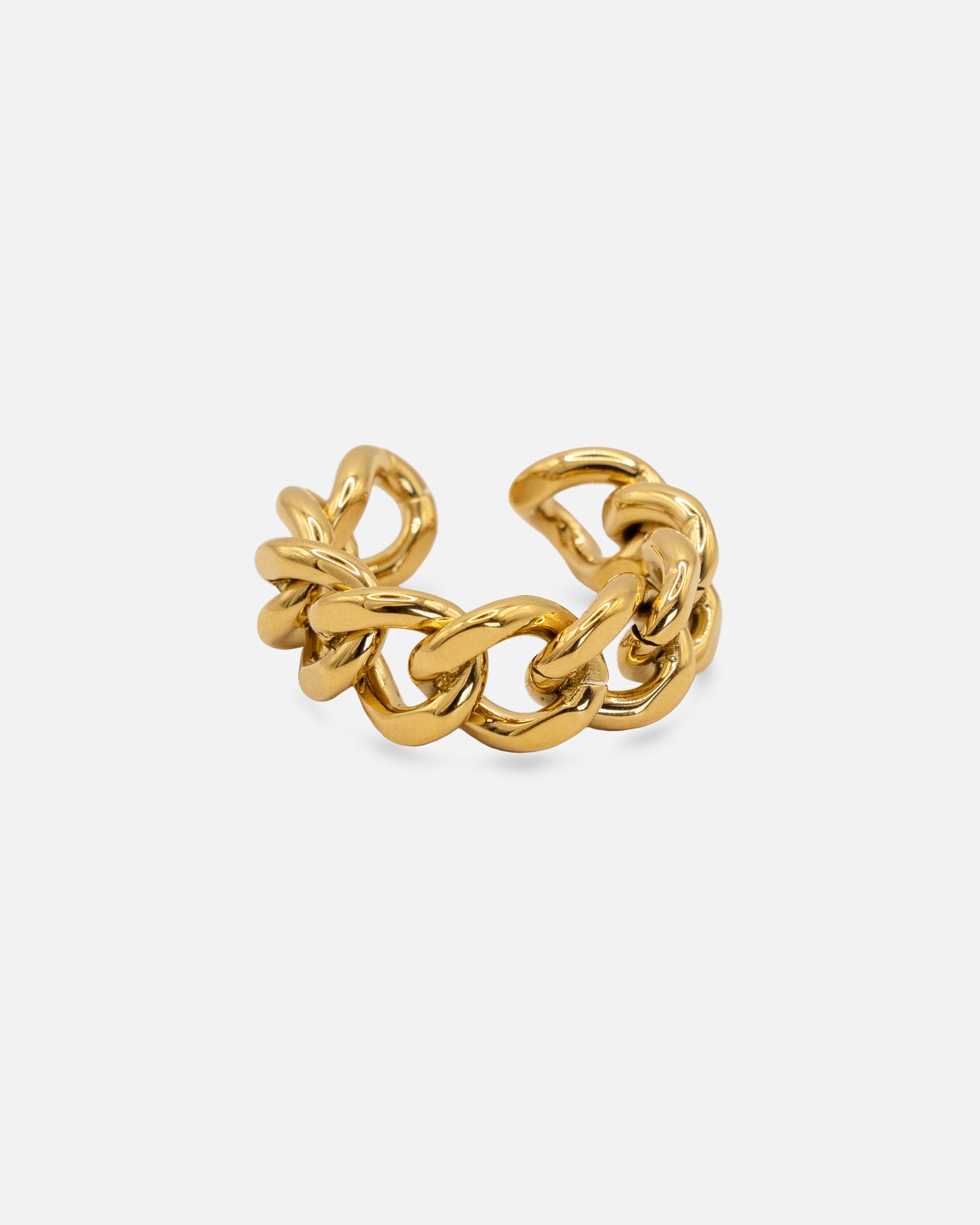 Ring im Kettenlook Bold Statement Gold