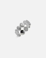 Ring Seaside mit kleinen muscheln Silber