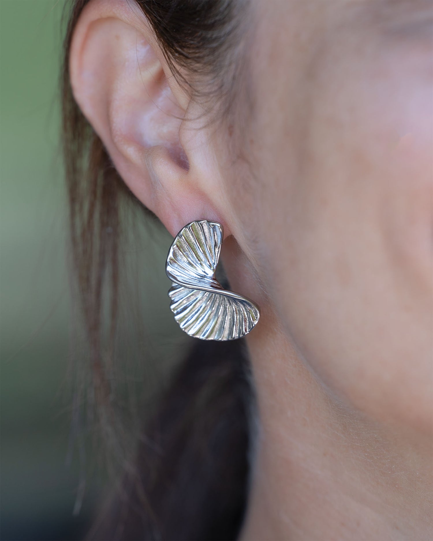 Ohrstecker Shell Flow